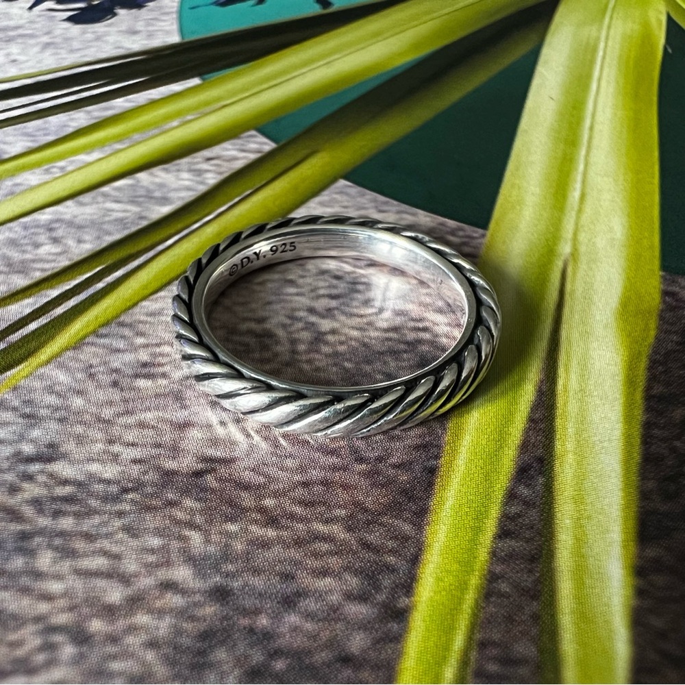 DAVID YURMAN Cable Collectibles® Stack Ring Sterling Silver